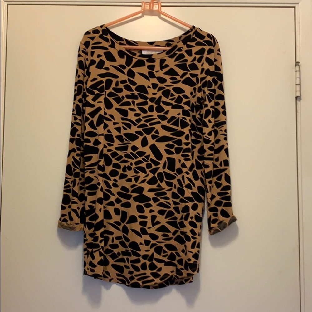 Ava Sky printed mini dress